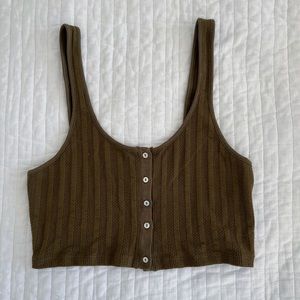 free people cropped tank